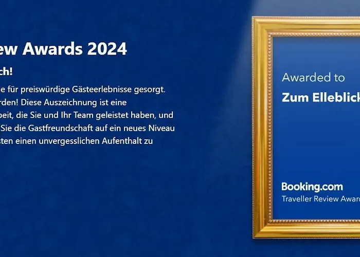 Zum Elleblick Apartament *